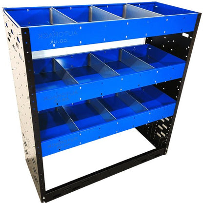 Ford Transit Custom - Extra Heavy-Duty Van Racking Shelving System - VP-HD1 - Autorack Products Ltd
