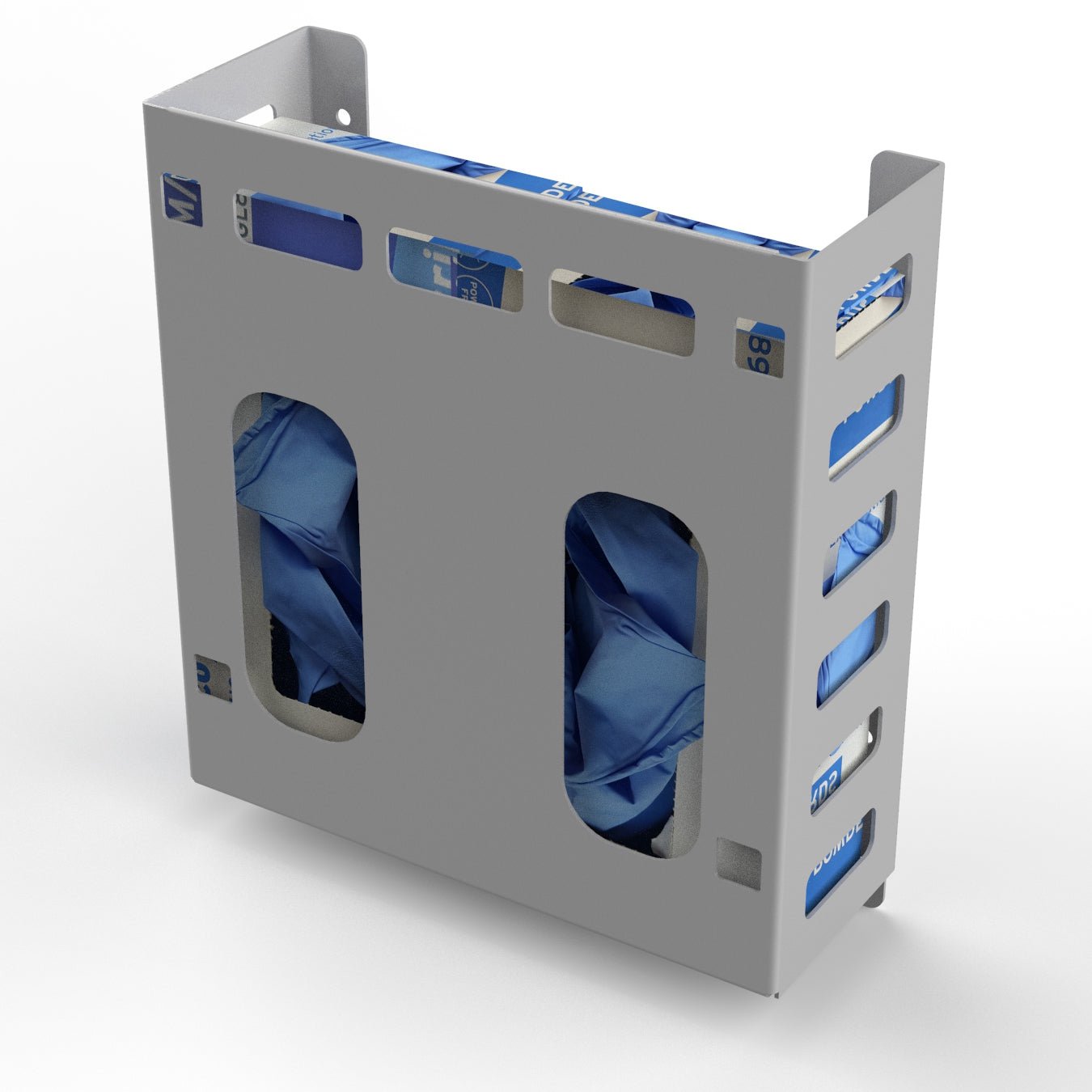 Glove Racking Glove Box Holder / Dispenser Hygiene PPE Accessory. - Autorack Products Ltd