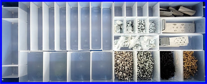 Mega Tray - Plastic Organisers Inserts For Extra Heavy Duty Racking Tray - Autorack Products Ltd