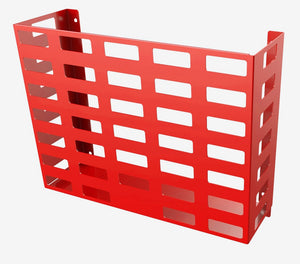 RED Steel - HORIZONTAL WALL MOUNTED BASKET - Autorack Products Ltd