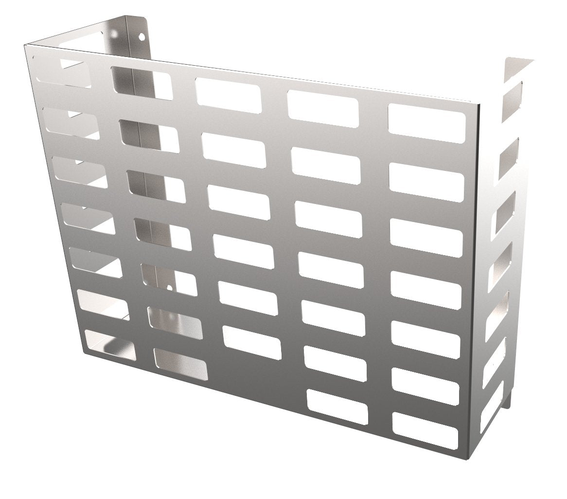 Stainless Steel - HORIZONTAL WALL MOUNTED BASKET - Autorack Products Ltd