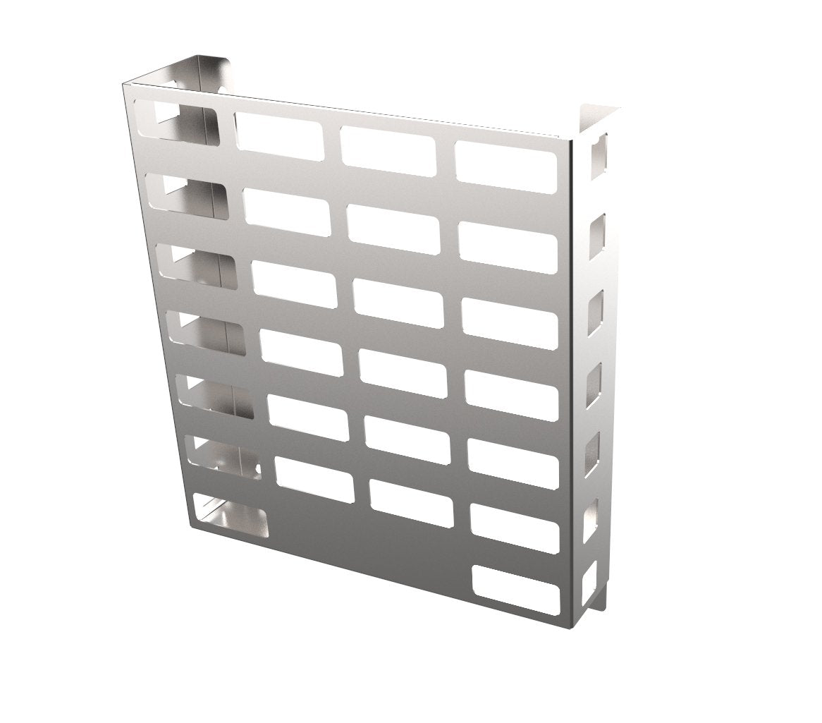 Stainless Steel - VERTICAL WALL MOUNTED BASKET - Autorack Products Ltd