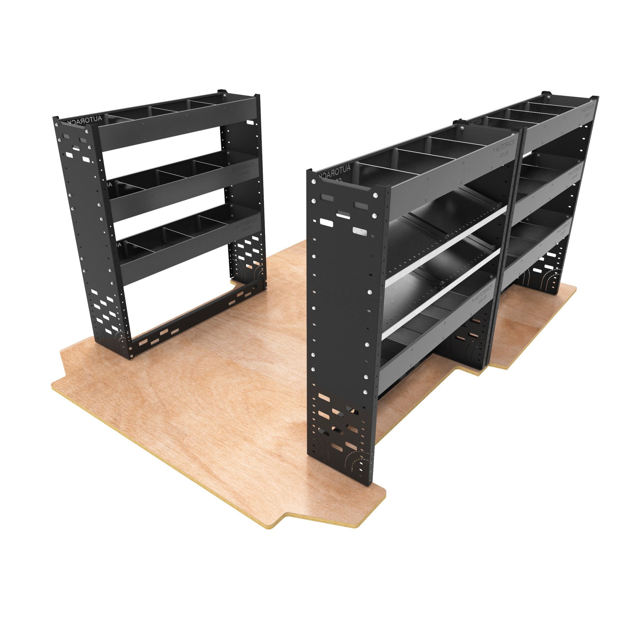Standard Heavy-Duty Van Racking Shelving System – Autorack Products Ltd