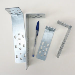 Van racking brackets. Pack of 4 as pictured. - Autorack Products Ltd