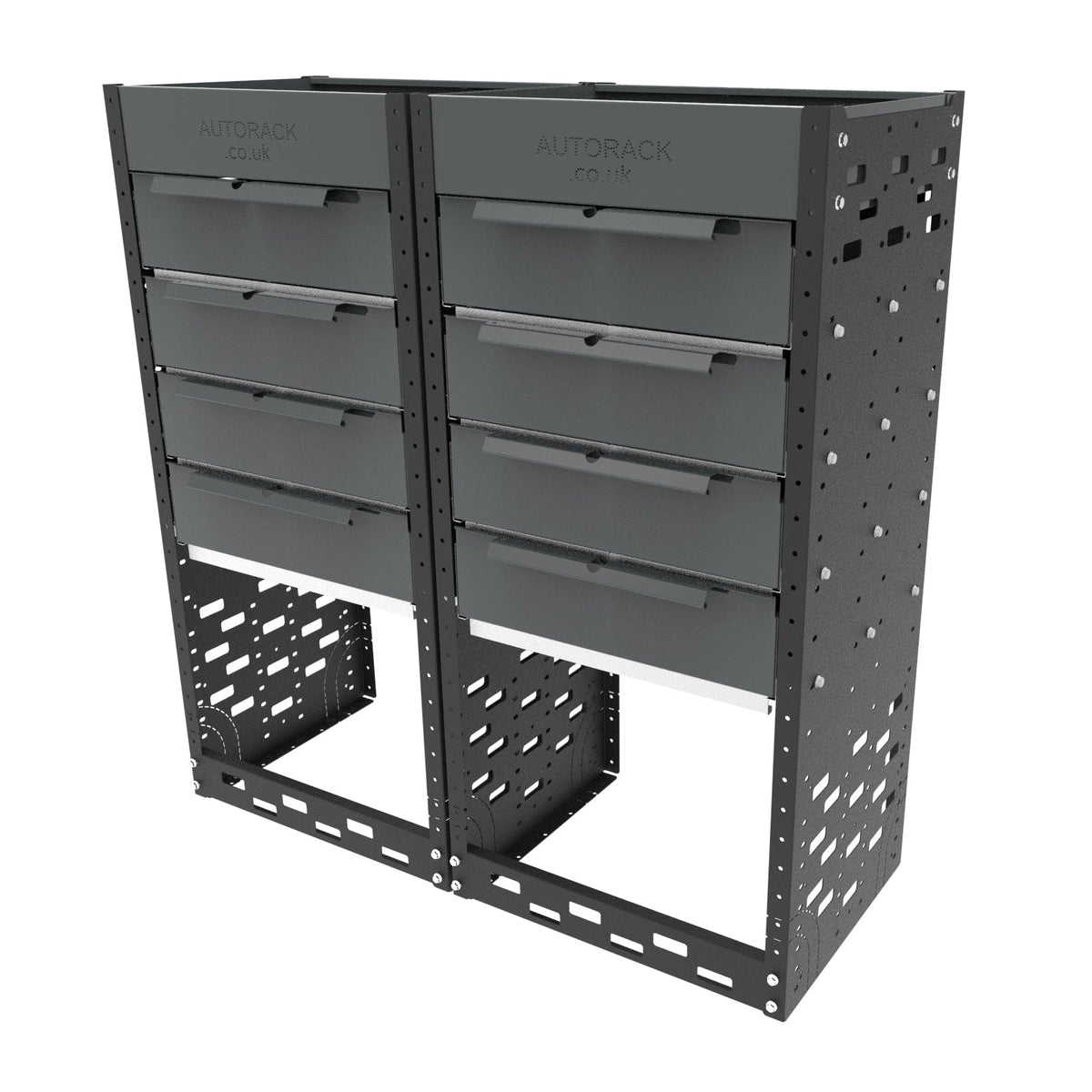 Van Draw Unit Van Racking Double Drawer Unit - 8-drawer unit - HD-DU8 – Autorack ...