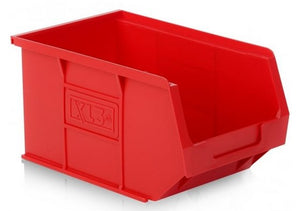 Van Racking Plastic Bins (6 PACK RED), Component storage trays New - W-150 L-240 H-130mm XL3 - Autorack Products Ltd