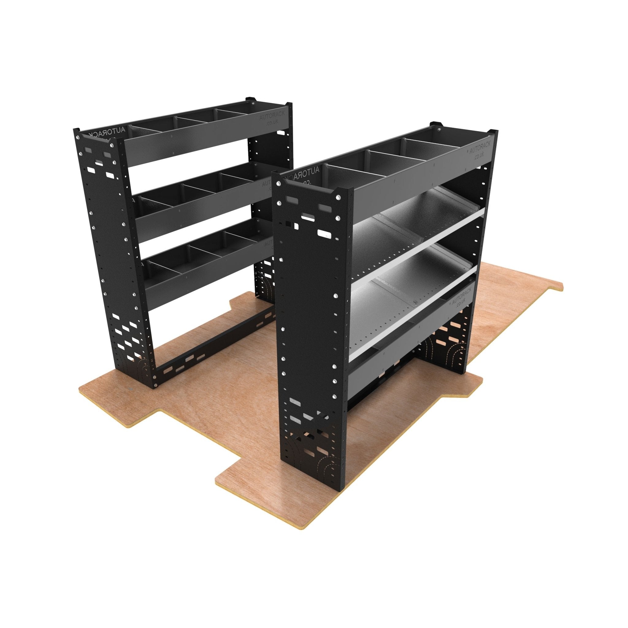 Van Racking 2 units - Standard Heavy-Duty - SD-PACK-6-GREY – Autorack ...