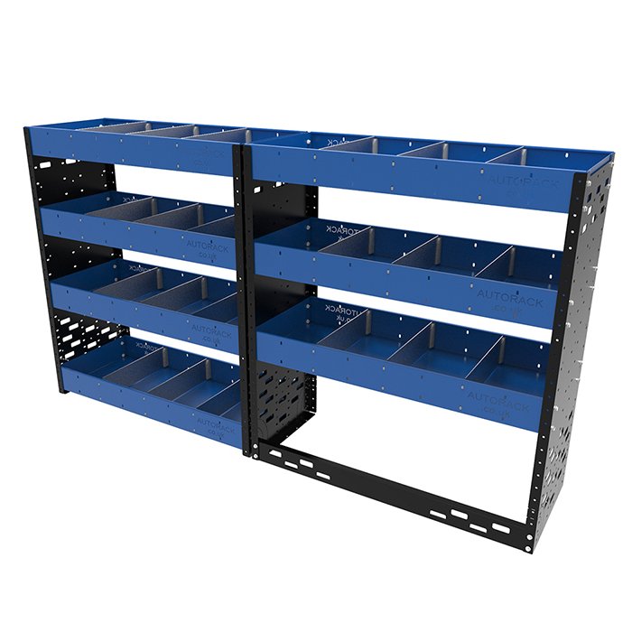 Van Racking Shelving Unit - System Kit COMBINATION UNIT HD77 - Autorack Products Ltd