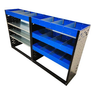 Van Racking Shelving Unit - System Kit - COMBINATION UNIT HD77-SS - Autorack Products Ltd