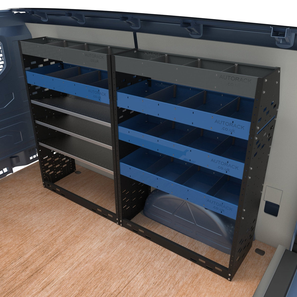Modular Van Rack Van Racking Shelving Unit - System Kit - COMBI UNIT – Autorack Products Ltd