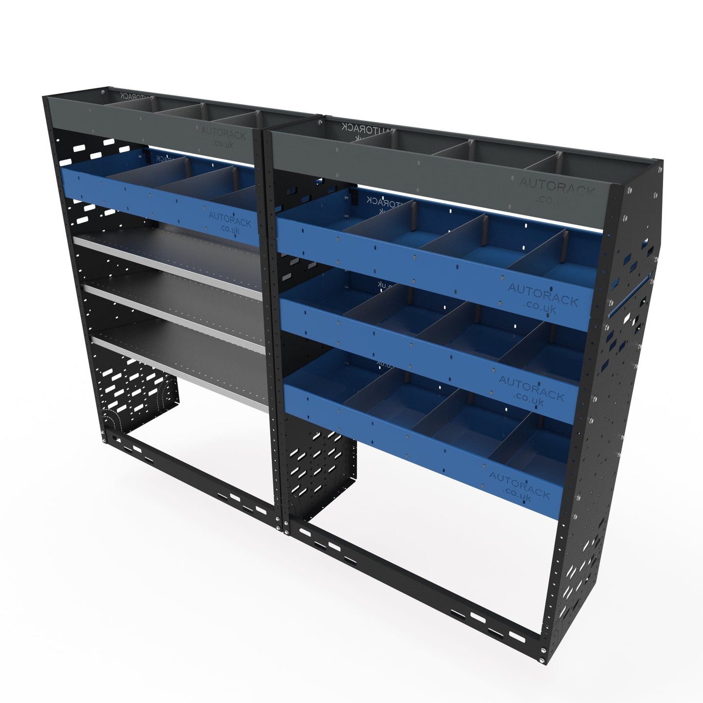 Van Racking Shelving Unit - System Kit - COMBINATION UNIT HD77-SS-EXT - Autorack Products Ltd