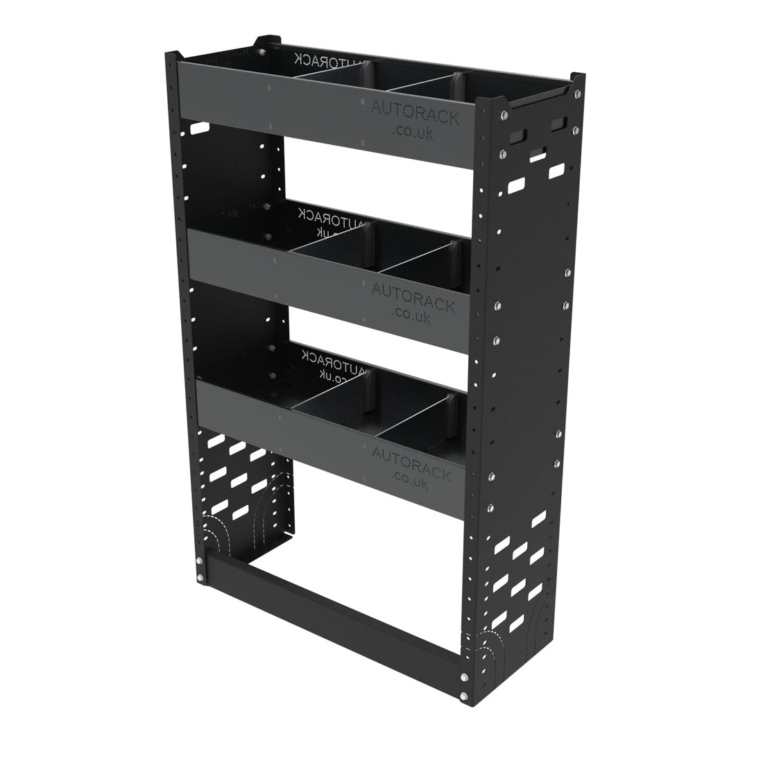 Van Racking Plastic Van Racking Unit in black/grey- compact for smaller vans – Autorack ...
