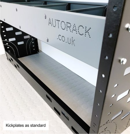 Van Racking Shelving Unit with 6 x plastic parts bins - Autorack ...