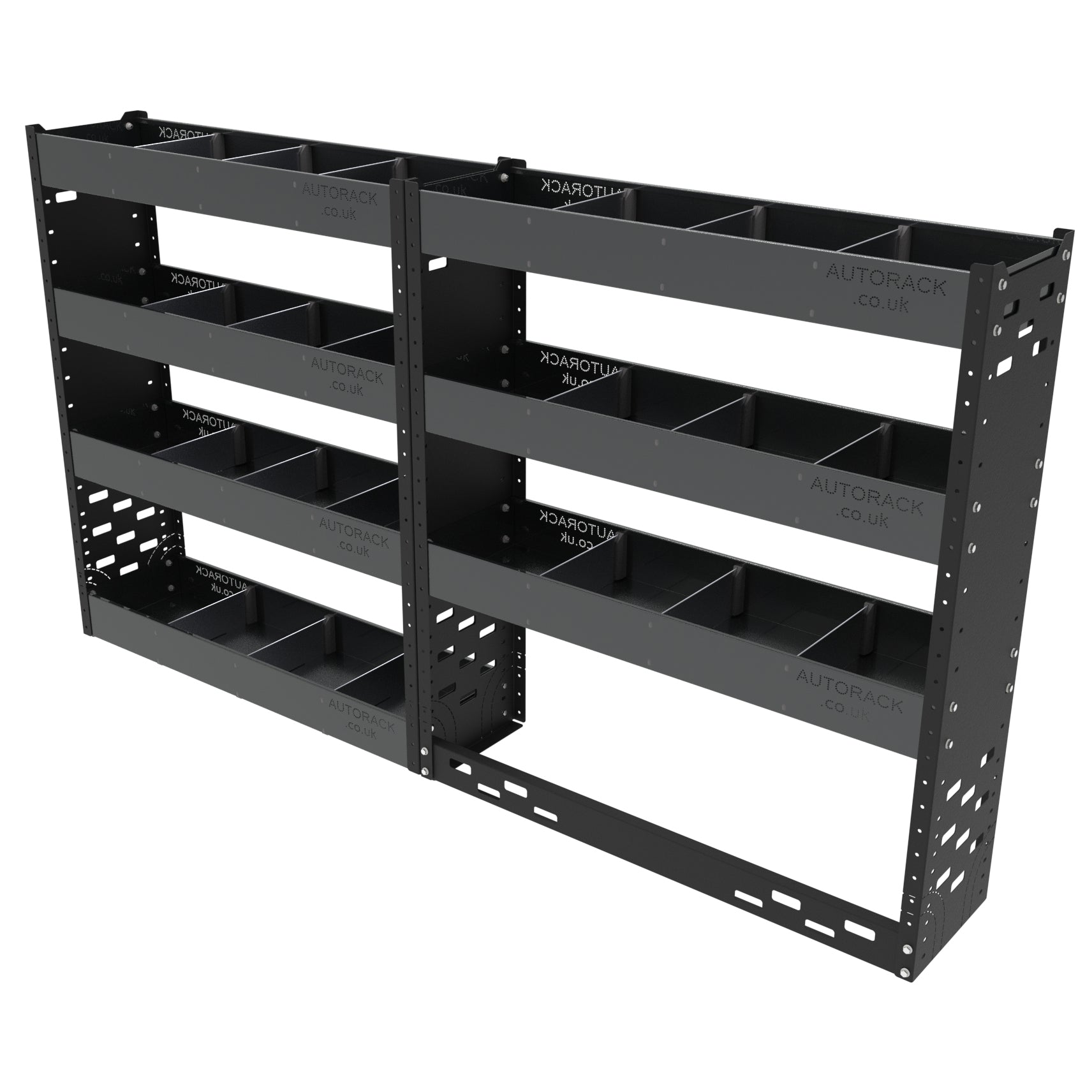 Van Racking Shelving Units - COMBINATION VAN RACKING SYSTEM - 7 - Autorack Products Ltd