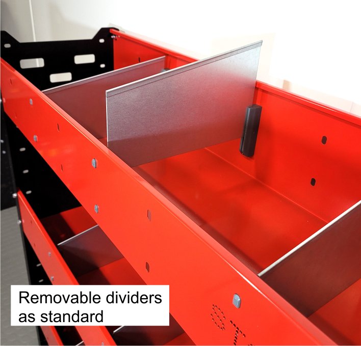Van Racking Shelving Units - StoreTidy Kit - ST2 - Autorack Products Ltd