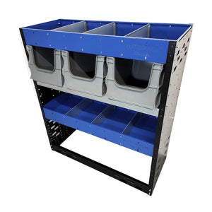 Van Racking - van shelving storage unit - Plumbers Racking Unit - HD21 - Autorack Products Ltd