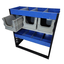 Van Racking - van shelving storage unit - Plumbers Racking Unit - HD21 - Autorack Products Ltd