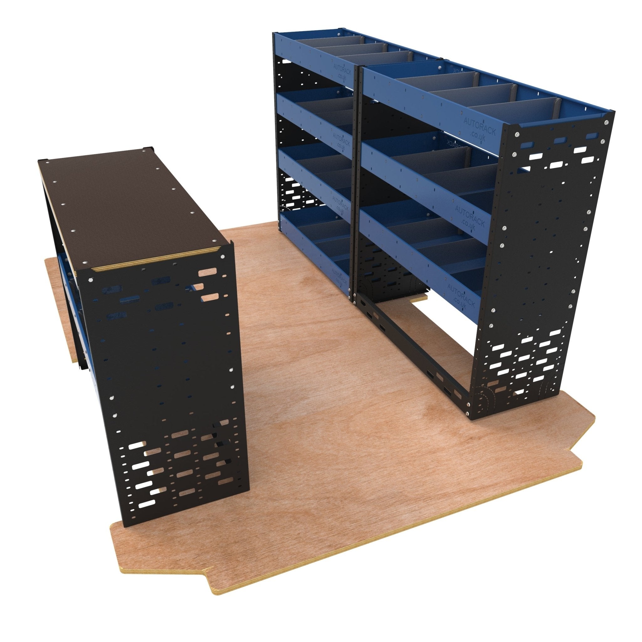 T Slot Van Racking VW Transporter T6 & T7 - Van Racking and workbench unit – Autorack ...
