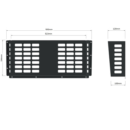 WALL MOUNTED BASKET - LARGE - Autorack Products Ltd